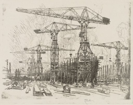 English War Work: The Old Shipyard