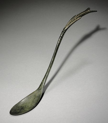 Spoon with Fish-Tail Design