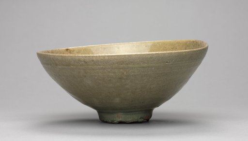 Bowl with Peony Design in Relief