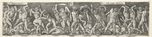 Hannibal Fighting Scipio