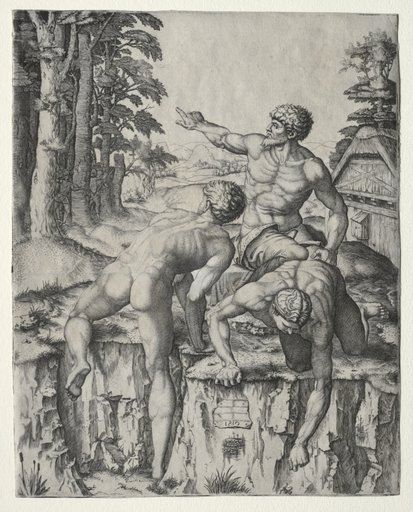 The Climbers (Three Figures from Michelangelo's Battle of Cascina)
