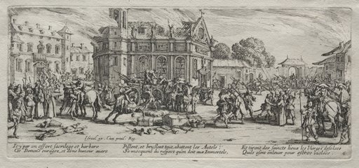 The Large Miseries of War: Devastation of a Monastery