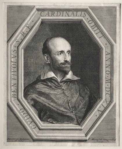 Cardinal Guido Bentivoglio, Papal Nuncio at the Court of Louis XIII
