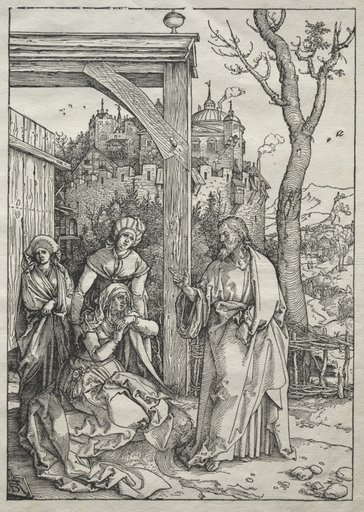 Life of the Virgin: Christ Taking Leave of His Mother