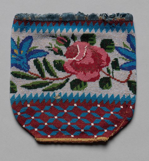 Beaded Bag (floral motif)