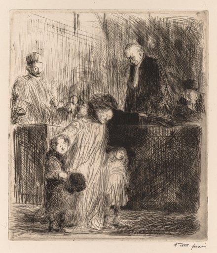Sortie de l'Audience