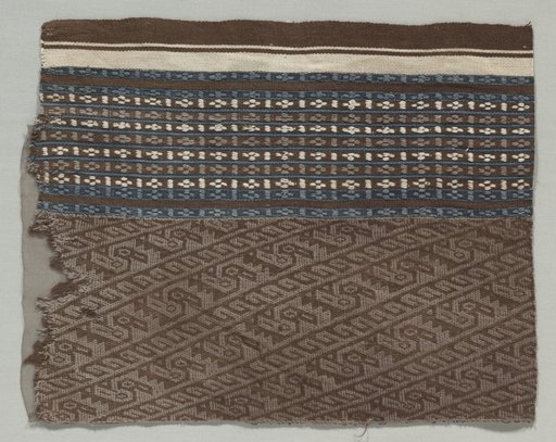 Fragment Composed of Two Fabrics Joined