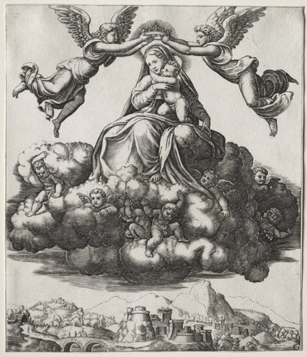 The Virgin in Glory