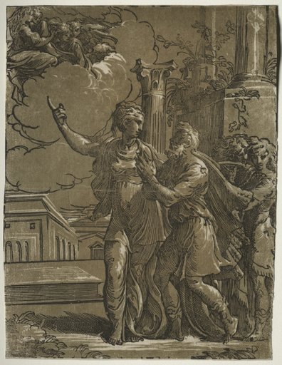 Tiburtine Sibyl and the Emperor Augustus