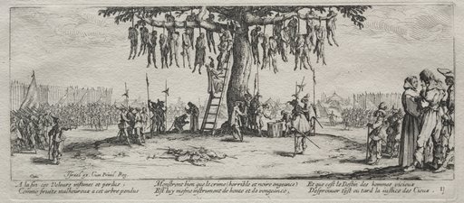 The Large Miseries of War: The Hanging