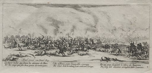 The Large Miseries of War: The Battle