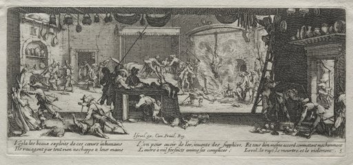 The Large Miseries of War: Pillaging