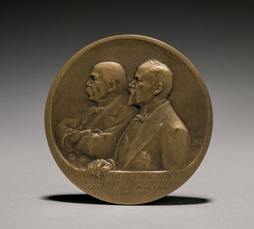 Poincare-Clemenceau Medal (obverse)