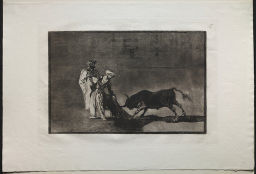 Bullfights: The Moors Make a Different Play in the Ring Calling the Bull with the Burnous