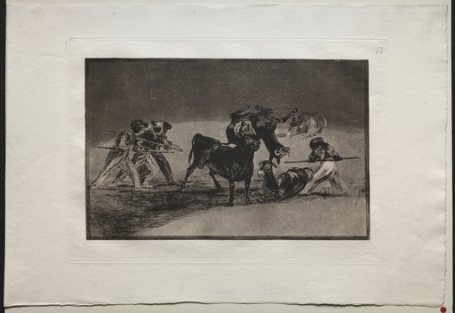 Bullfights: The Moors Use Donkeys as a Barrier to Defend Themselves Against the Bull Whose Horns Have Been Tipped with Balls