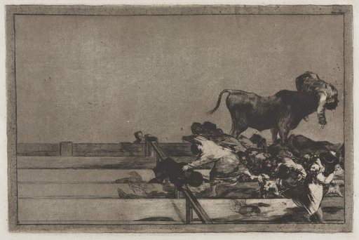 Bullfights: Dreadful Events in the Front Rows of the Ring at Madrid and Death of the Mayor of Torrejon