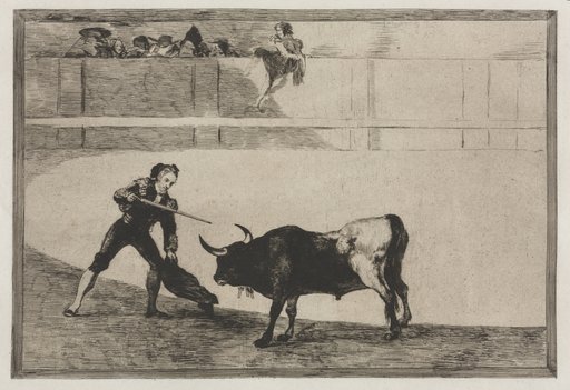 Bullfights: Pedro Romeo Killing the Halted Bull