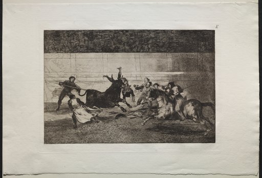 Bullfights: The Death of Pepe Illo (2nd Composition)