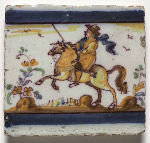 Wall Tile–Knight on Horseback