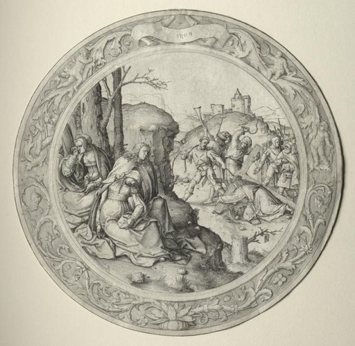 The Round Passion: Christ Carrying the Cross