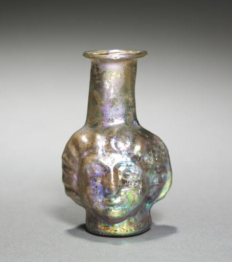 Janiform Head Flask