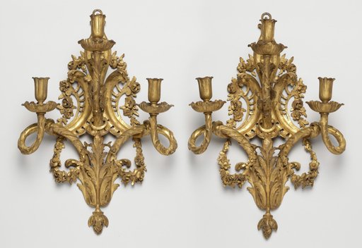 Pair of Candle Brackets