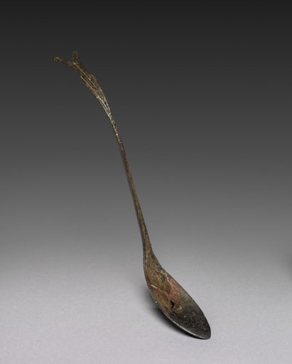 Spoon with Fish-Tail Design