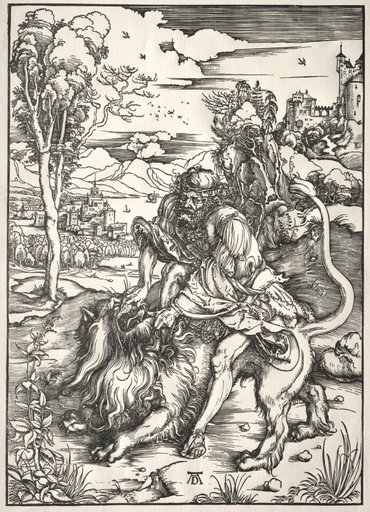 Samson and the Lion