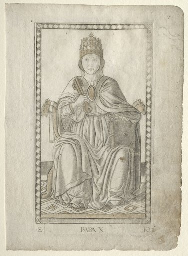 The Pope (from the Tarocchi, series E: Conditions of Man, #10)