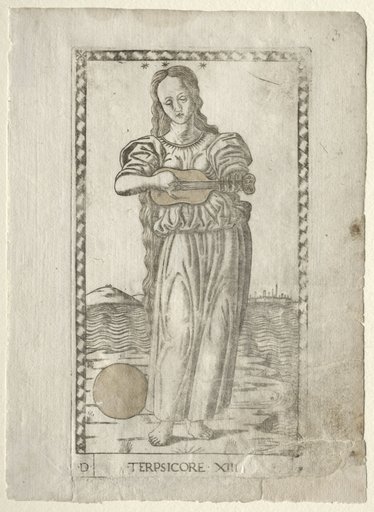 Terpsichore (dancing and song) (from the Tarocchi series D: Apollo and the Muses, #13)