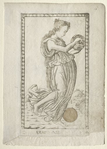 Erato (lyric and love poetry) (from the Tarocchi series D: Apollo and the Muses, #14)