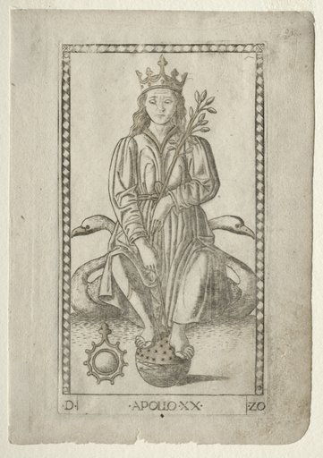 Apollo (from the Tarocchi, series D: Apollo and the Muses, #20)
