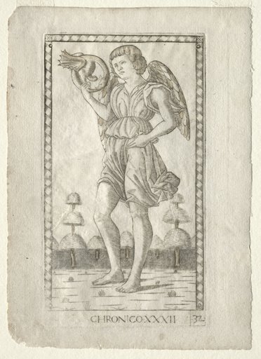 Genius of Time (from the Tarocchi, series B: Cosmic Principles & Virtues, #32)