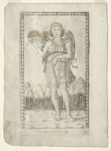 Genius of the World (from the Tarocchi, series B: Cosmic Principles & Virtues, #33)