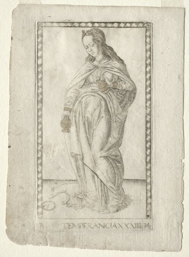 Temperance (from the Tarocchi, Series B: Cosmic Principles & Virtues, #34)