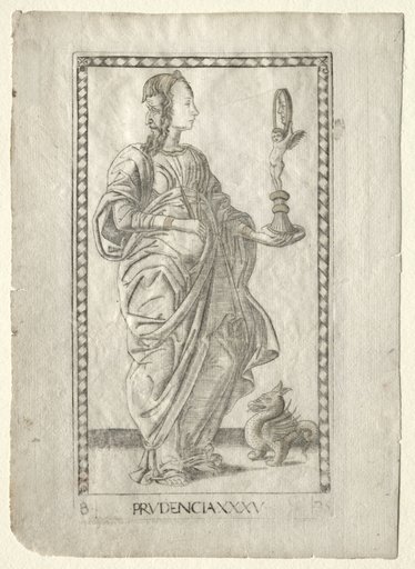 Prudence (from the Tarocchi, series B: Cosmic Principles & Virtues, #35)