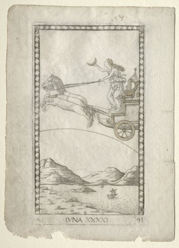 Luna (from the Tarocchi, series A: Firmaments of the Universe, #41)