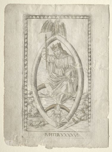 Jupiter (from the Tarocchi, series A: Firmaments of the Universe, #46)