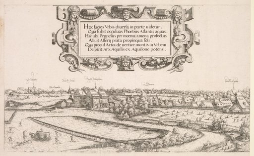 Panoramic View of Nuremberg: Left Portion