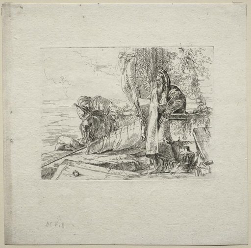 Various Caprices: The Philosopher Standing with Book