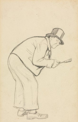 Study for "A Woman Hater"