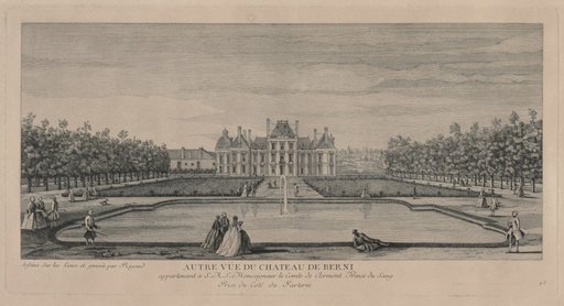 Chateau of Berny from the Gardens