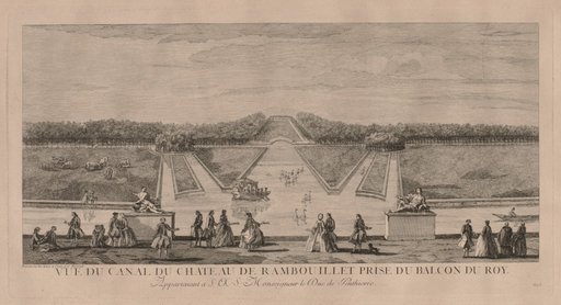 The Chateau from the Canal at Rambouillet