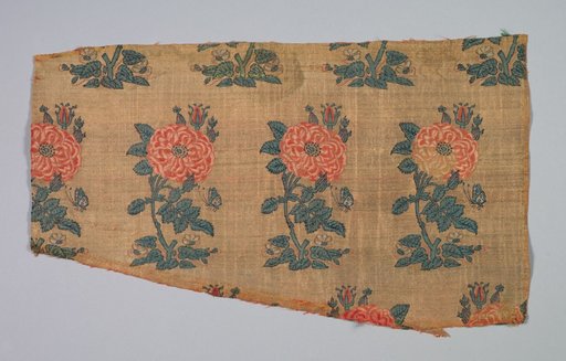 Sleeve with rose bushes and butterflies