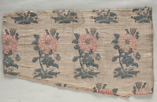 Sleeve with rose bushes and butterflies