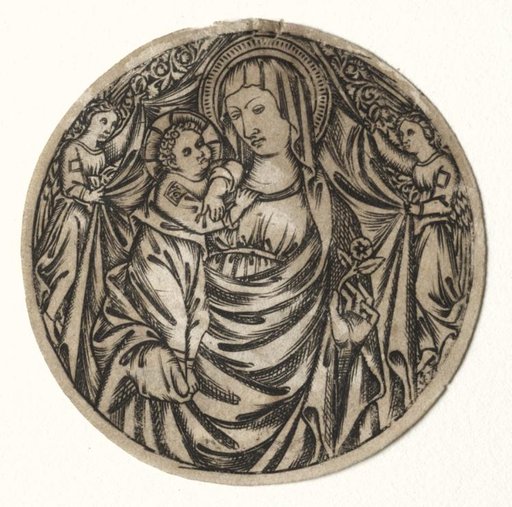Virgin and Child with Two Angels