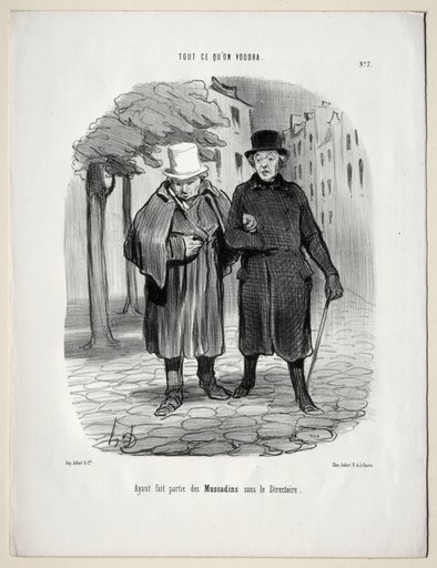 Former dandies under the Directory