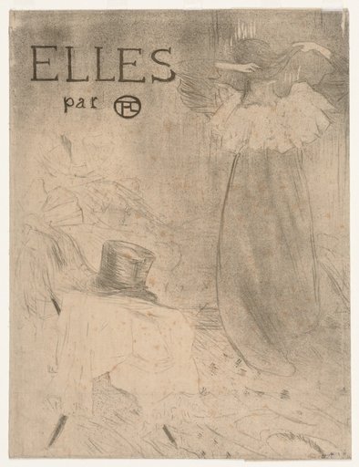 Folder for Frontispiece of Elles