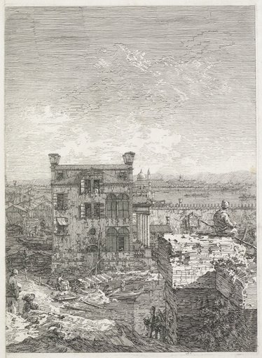 Views: A House Surrounded by Six Columns