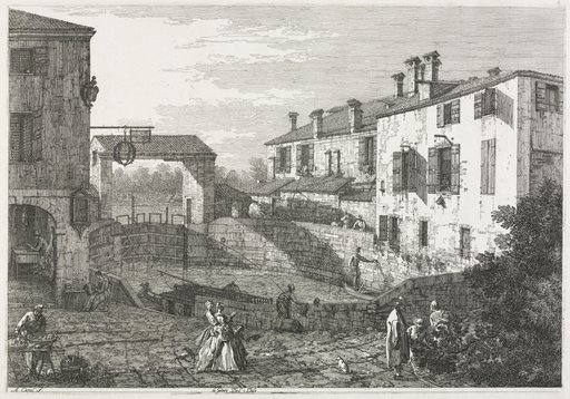 Views: The Canal Lock at Dolo